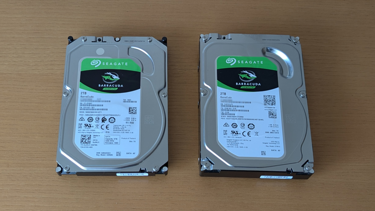 Beelink ME Pro 購入したHDD