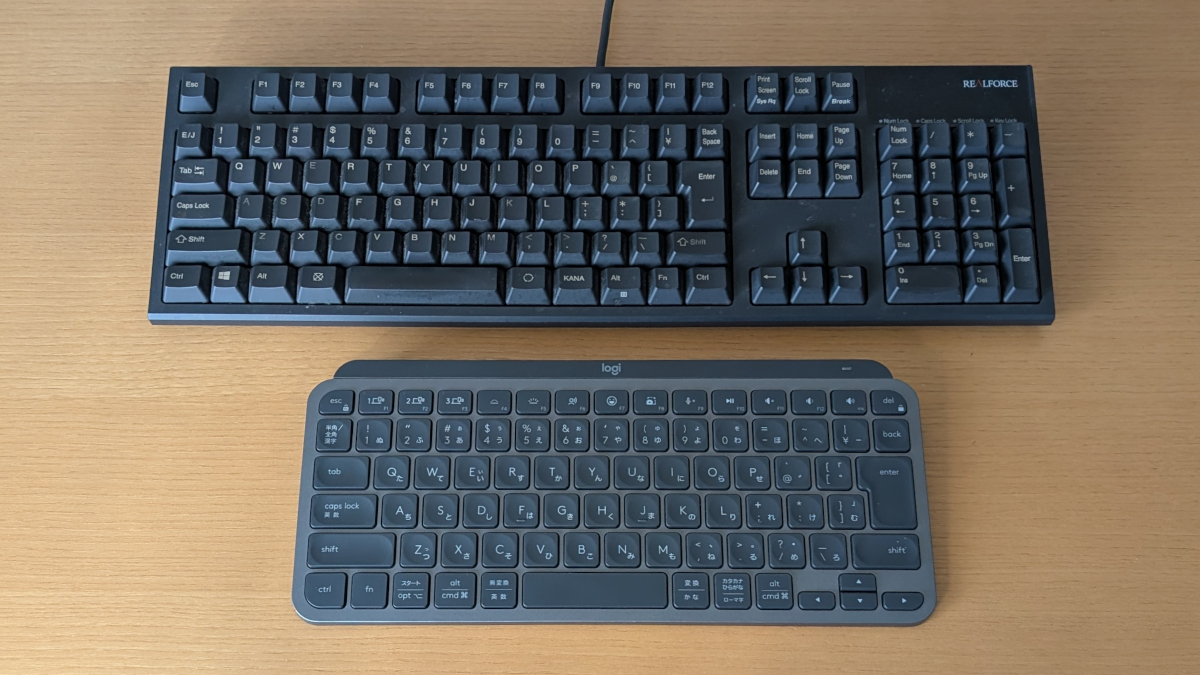 キーボード　サイズ比較