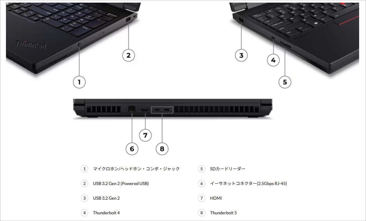 Lenovo ThinkPad T16g Gen 3 (16型 Intel)