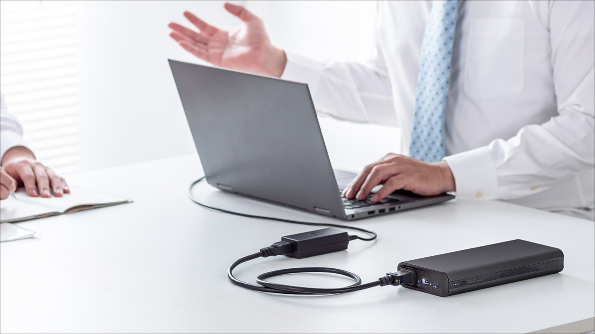 サンワサプライ AC出力対応 モバイルバッテリー BTL-RDC43