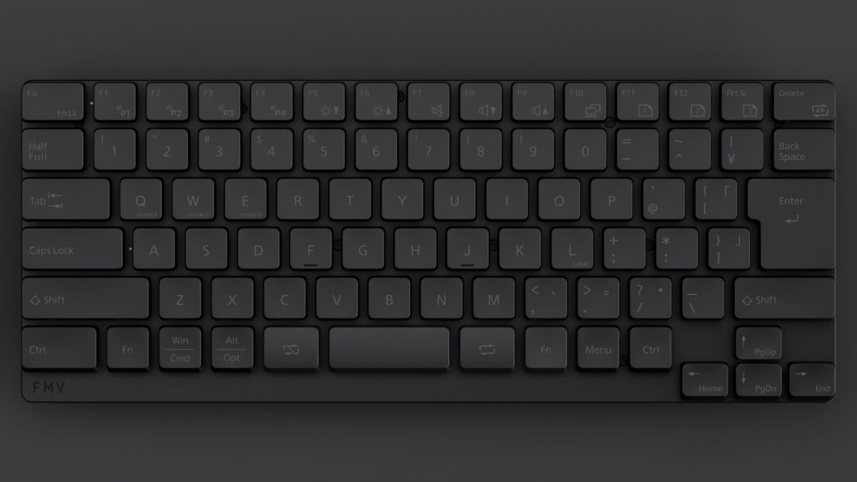 FMV Keyboard X － 富士通がヤバいキーボードをクラウドファンディング