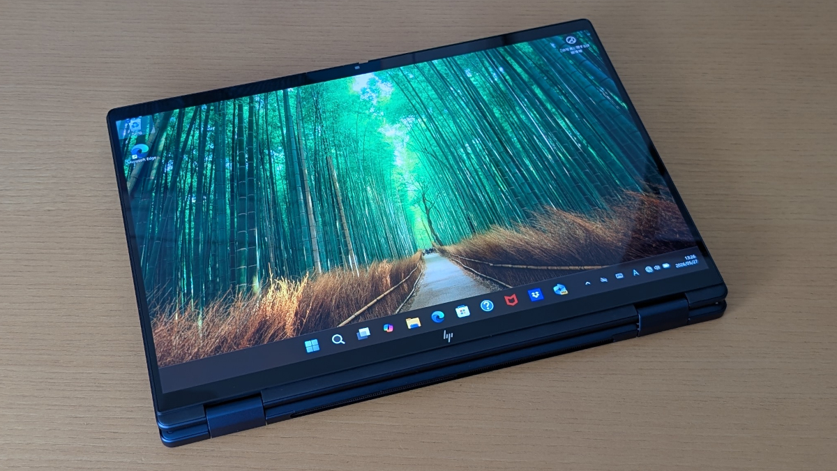 HP OmniBook X Flip 14-kb タブレットモード