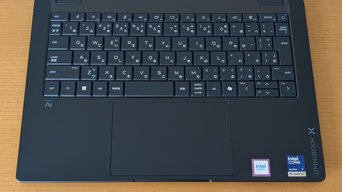 HP OmniBook X Flip 14-kb キーボード
